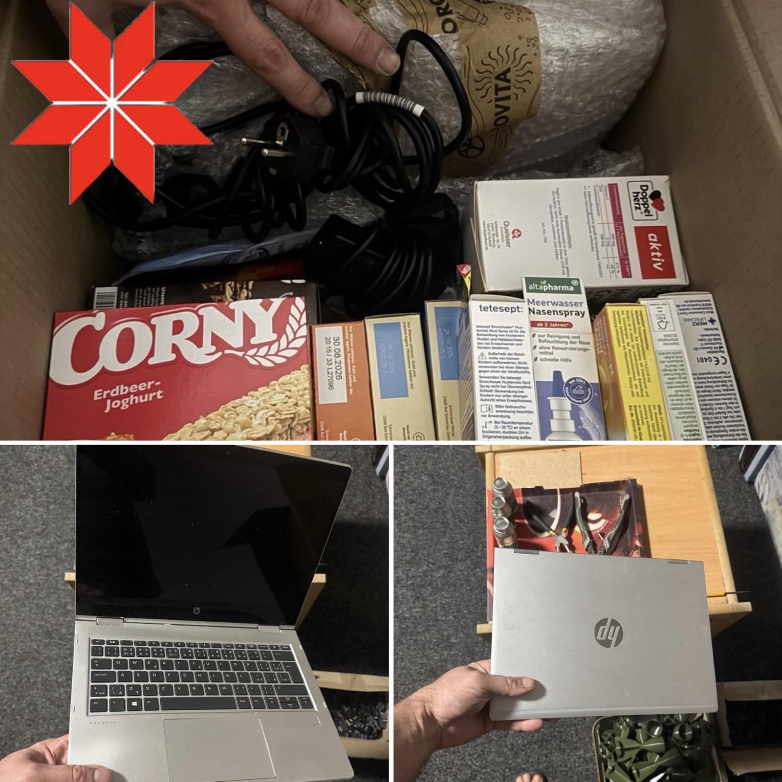 Thanks to our Czech friends and personally to Mr. Jan for the gifts provided for the engineers of the special forces unit