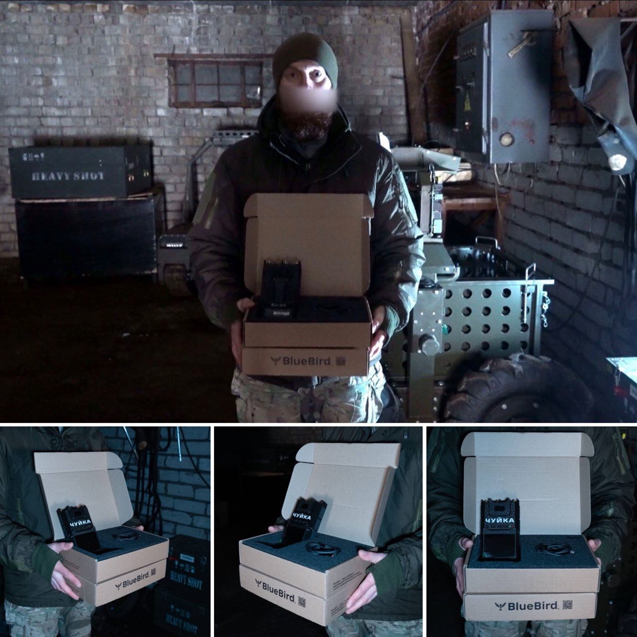 Gratitude to Andriy Kovalchuk for his assistance to the special forces